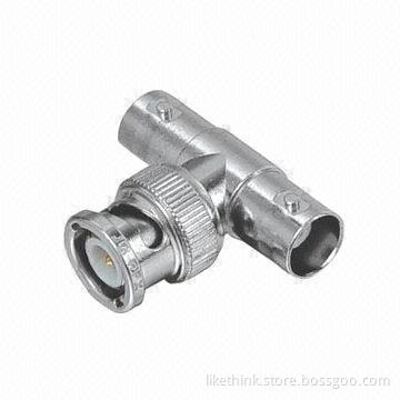 BNC Connector with -40 to 60°C Temperature Range and BNC 3 Female Connectors